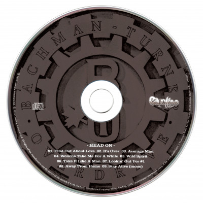 Bachman-Turner Overdrive - Classic Album Set (2016) [CAROLR036CD]